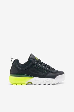 FILA Disruptor 2a Sneakers Black / White / Yellow,Womens Shoes | CA.JMDUAI621